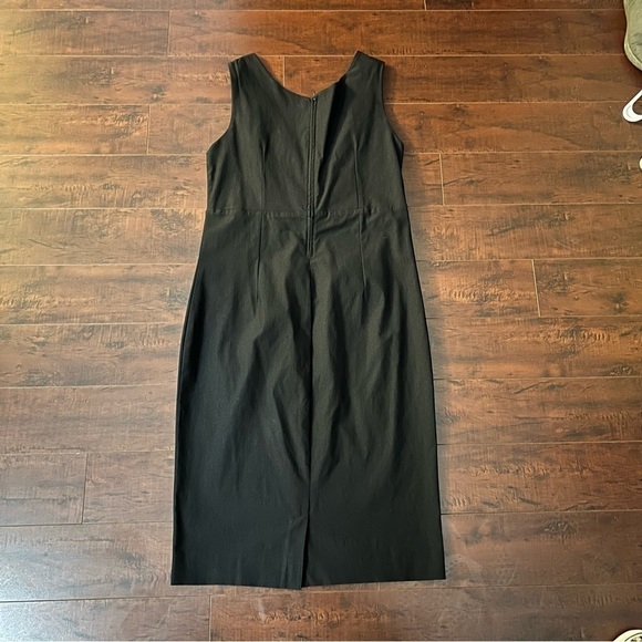 ROCK STEADY Diva Wiggle Dress Midi Black Stretch Pencil Size 4X Fits Like Large - Picture 12 of 16